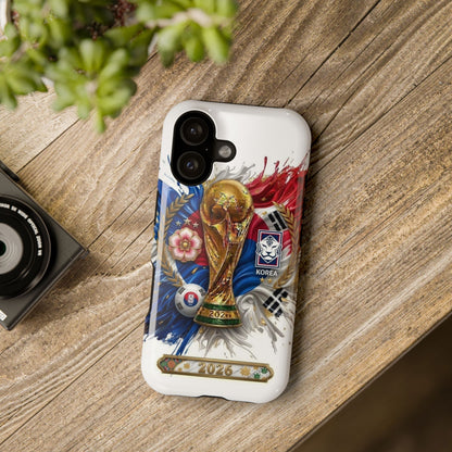 South Korea 2026 Soccer Fan Phone Case Impact-Resistant Cover
