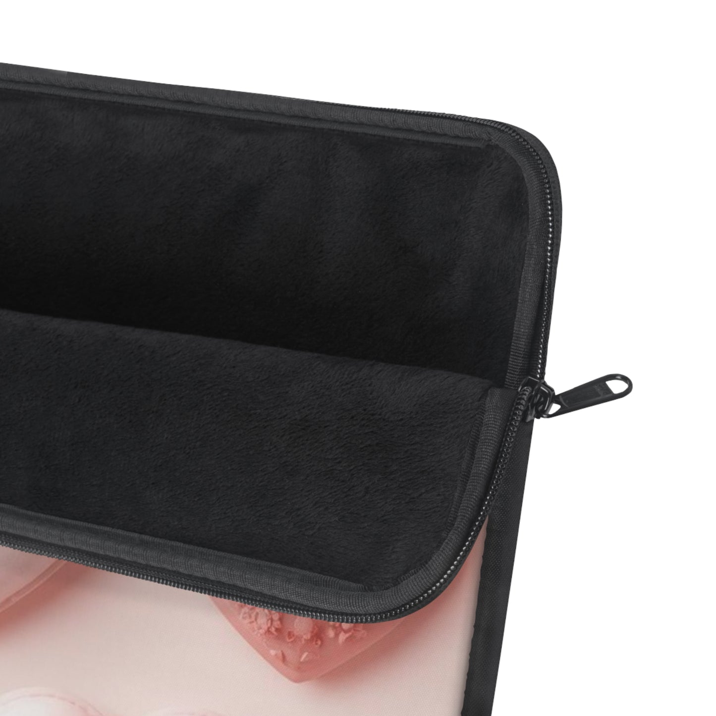 Heart Pattern Laptop Sleeve — Cute Pink Kawaii Hearts Valentine’s Laptop Case