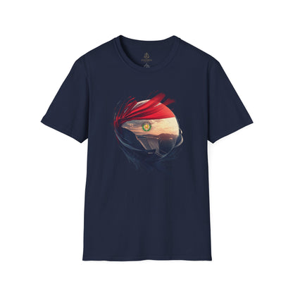 Paraguay Football Flag Graphic T-Shirt La Albirroja Soccer Crest Tee