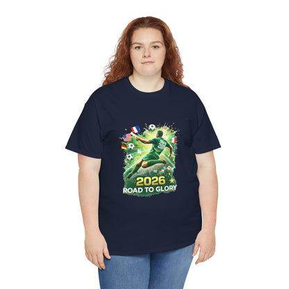2026 Road to Glory Soccer Match Day T-Shirt Unisex Classic Tee