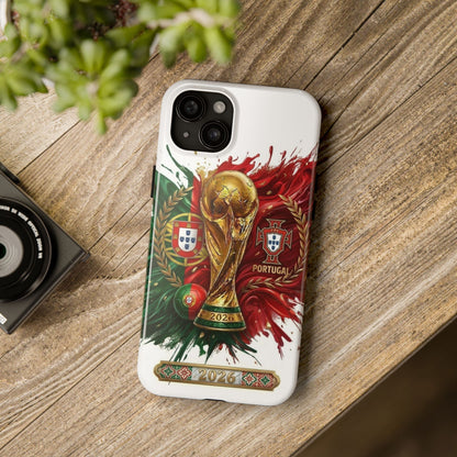Portugal 2026 Soccer Tough Phone Case — Football Fan Protective Case