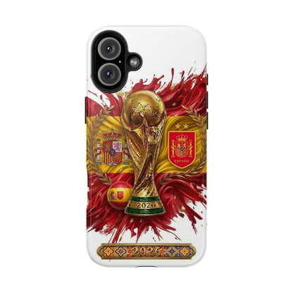 Spain Soccer 2026 Football Tough Phone Protective Case