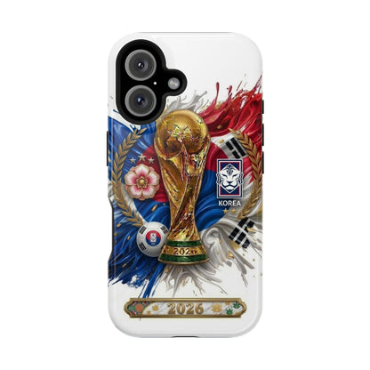 South Korea 2026 Soccer Fan Phone Case Impact-Resistant Cover
