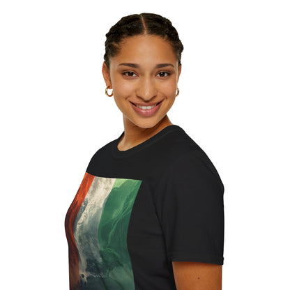 Ivory Coast Football Mountain Graphic T-Shirt Côte d’Ivoire Soccer Tee
