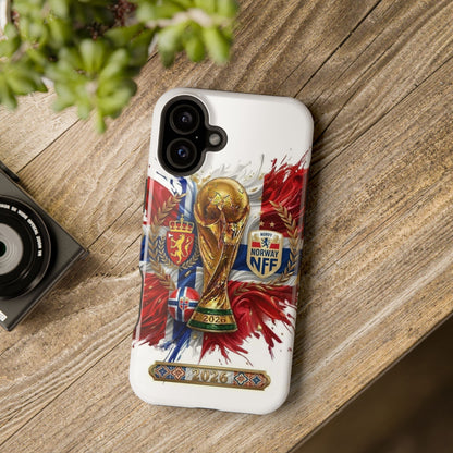 Norway 2026 Soccer Football Protective Phone Case Impact-Resistant