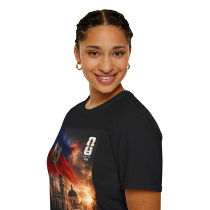 Haiti Pride Soccer T‑Shirt Flag and Heritage Football Fan Tee