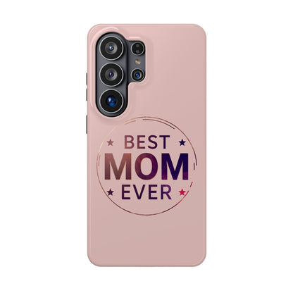 Best Mom Ever Impact-Resistant Phone Case — Mom's Day Gift Idea
