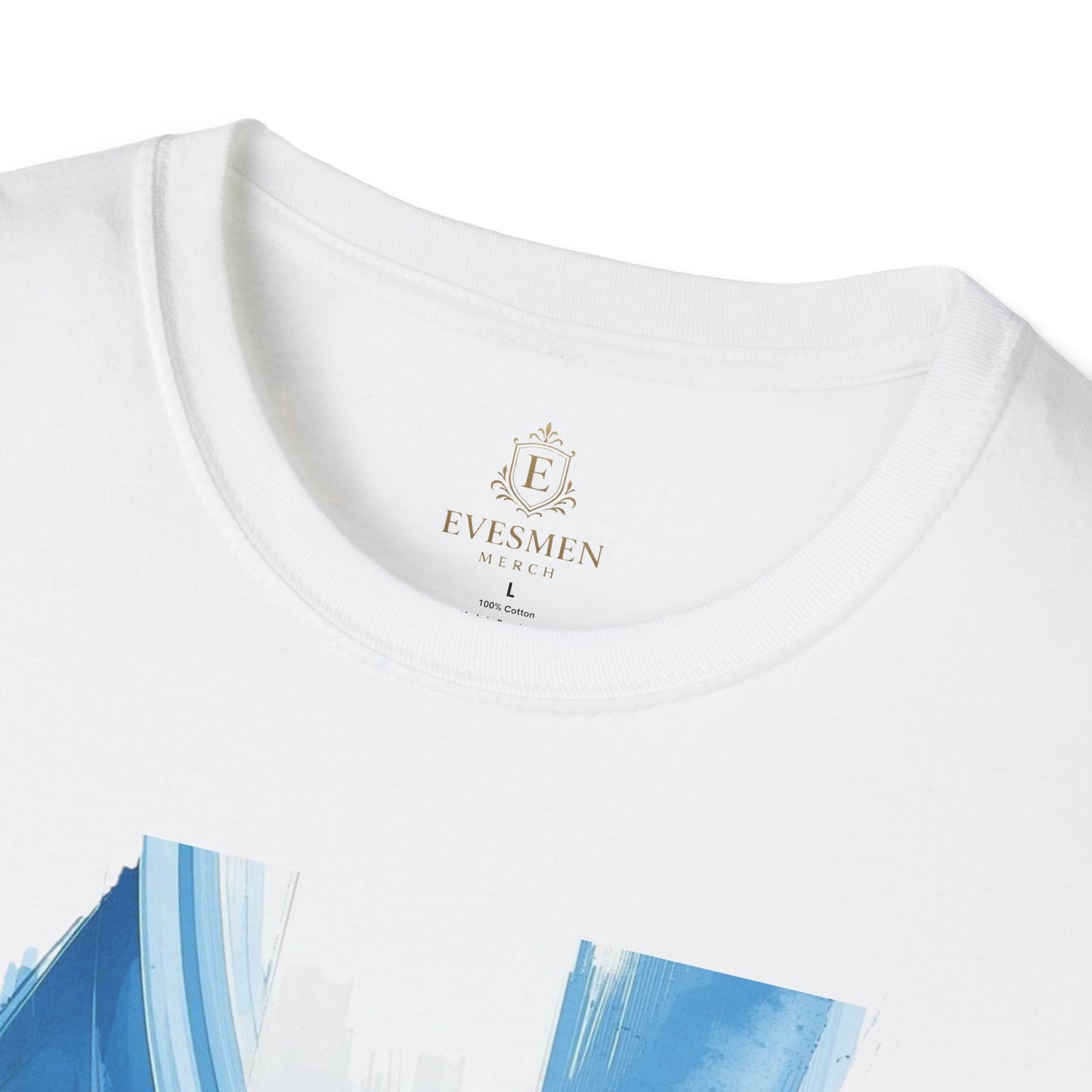 Argentina Flag Soccer T-Shirt — Watercolor Sun & Ball Design Tee