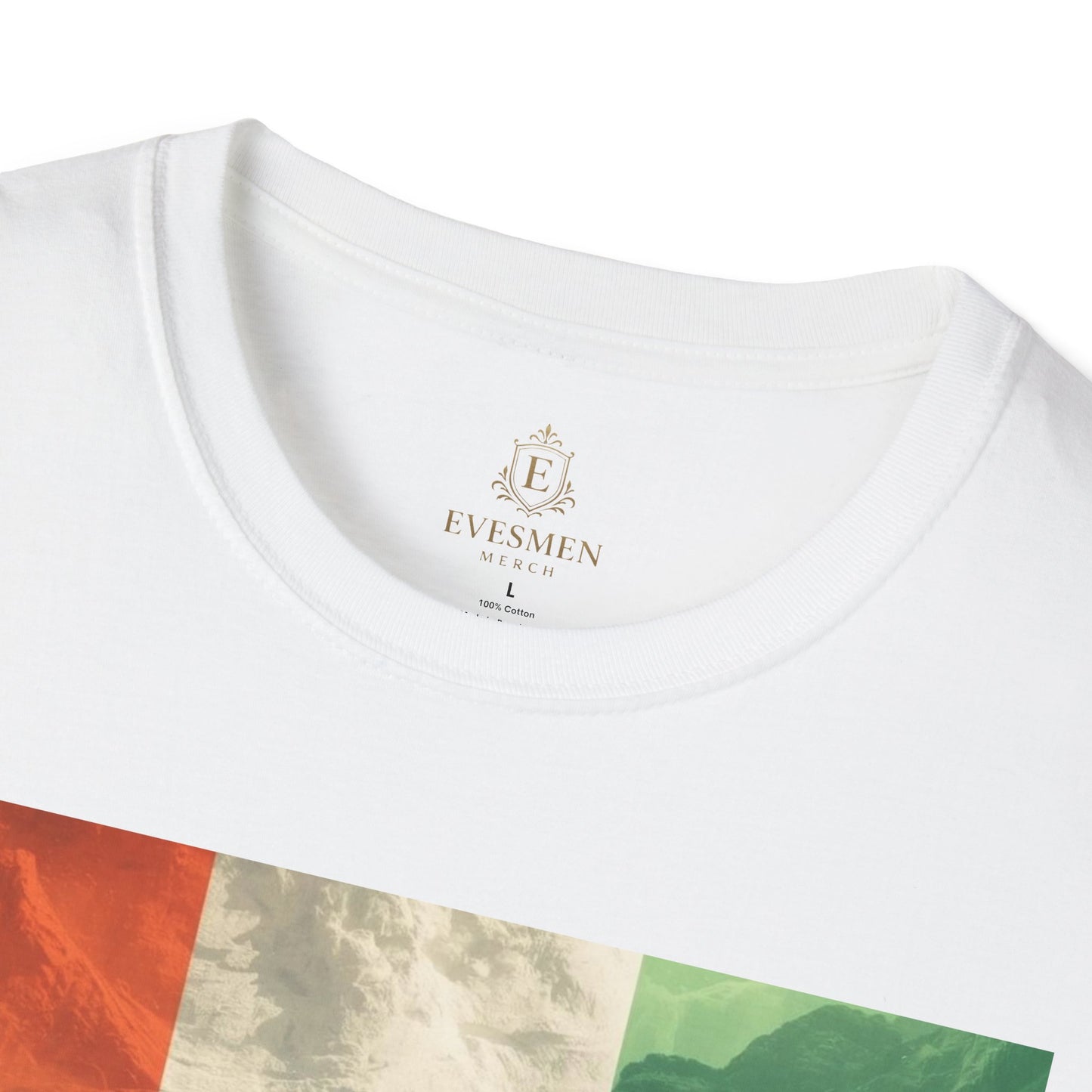 Ivory Coast Football Mountain Graphic T-Shirt Côte d’Ivoire Soccer Tee