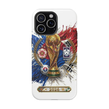 South Korea 2026 Soccer Fan Phone Case Impact-Resistant Cover