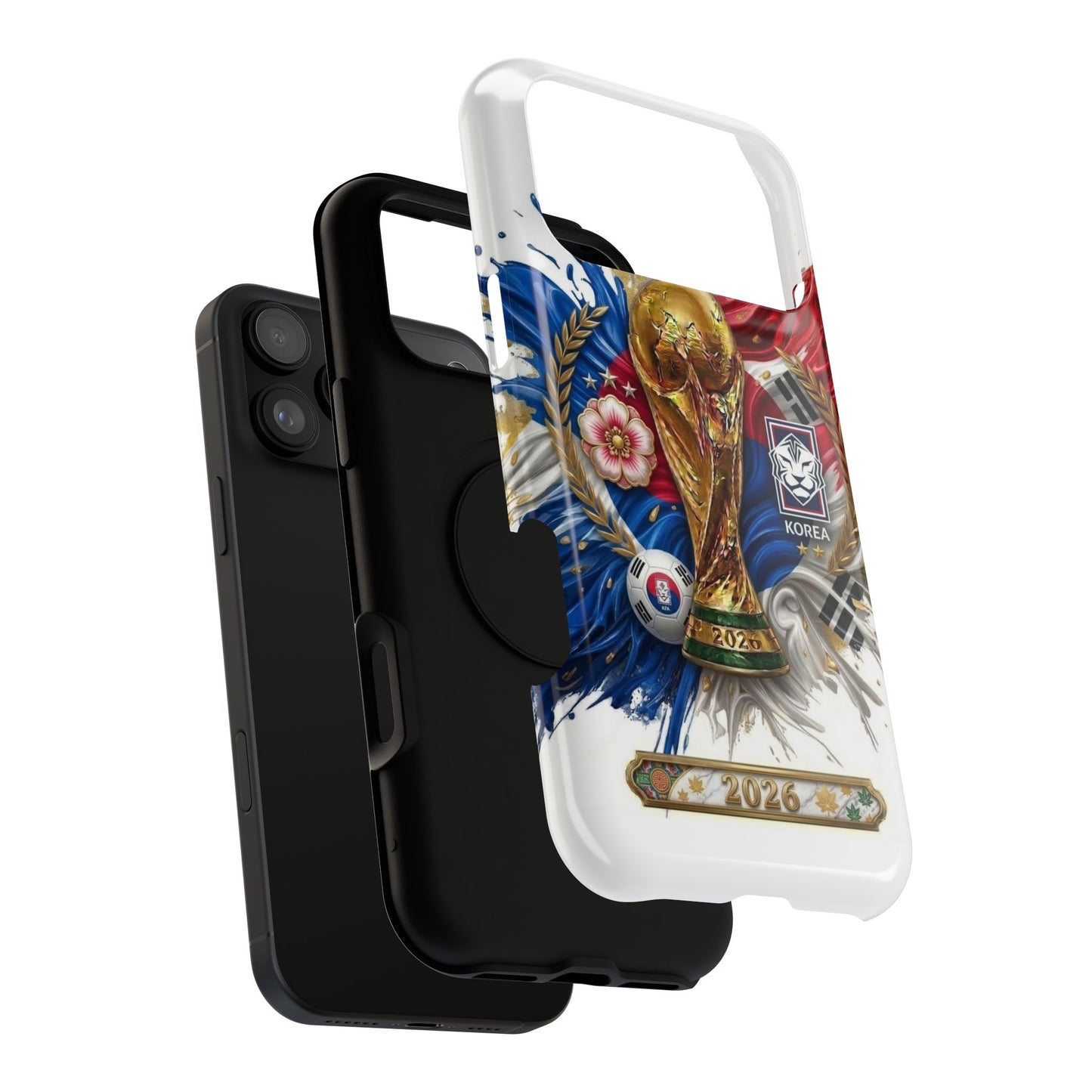 South Korea 2026 Soccer Fan Phone Case Impact-Resistant Cover