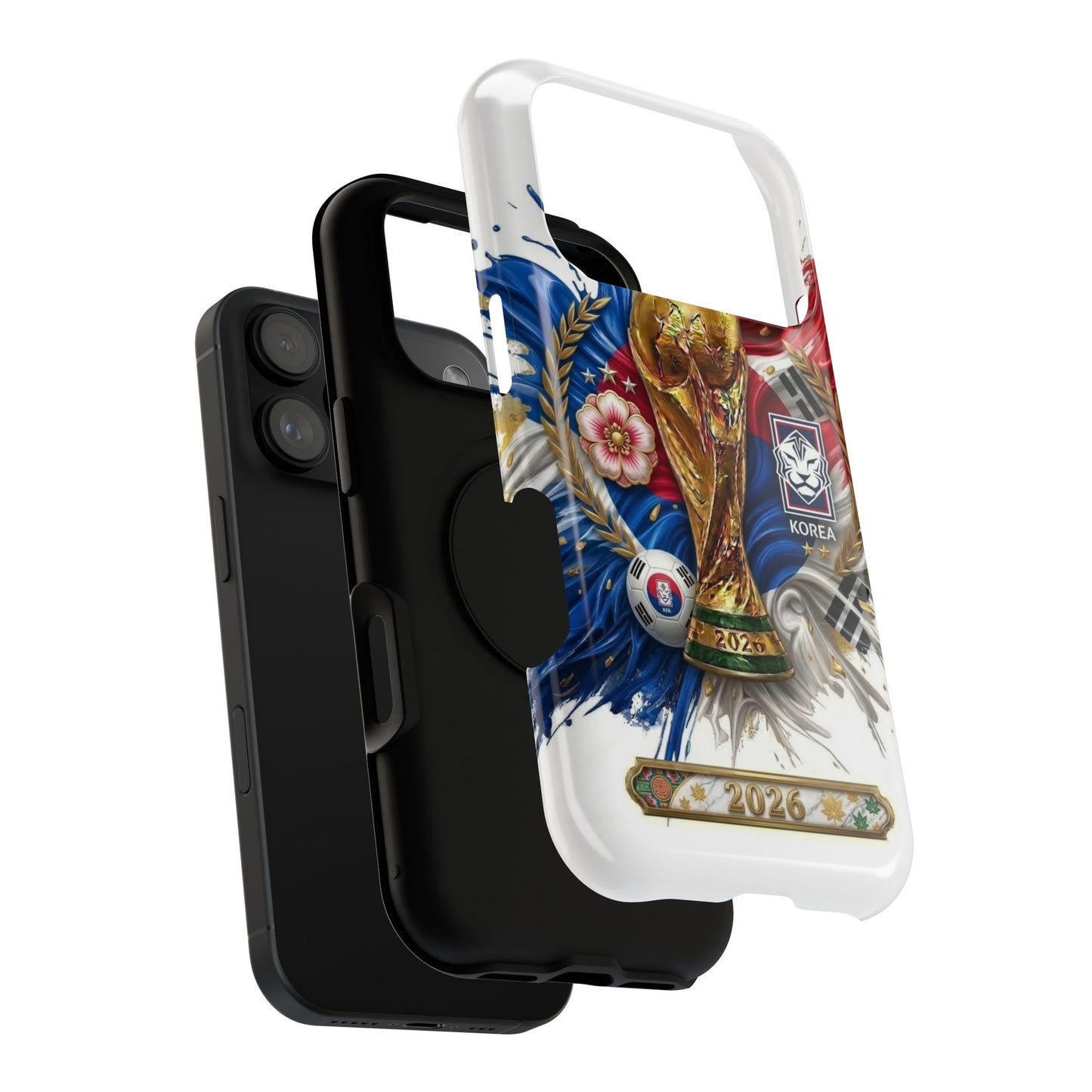South Korea 2026 Soccer Fan Phone Case Impact-Resistant Cover