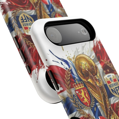 Norway 2026 Soccer Football Protective Phone Case Impact-Resistant