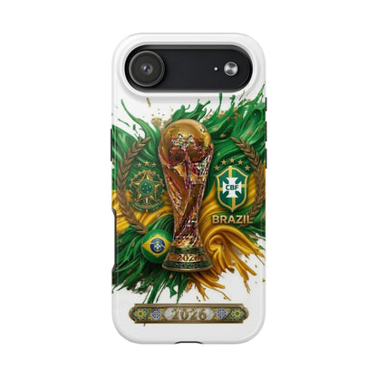 Brazil 2026 Soccer Tough Phone Case — Protective Fan Cover