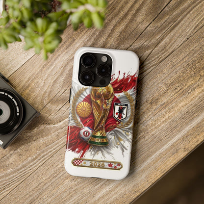 2026 Japan Soccer Fan Protective Phone Case