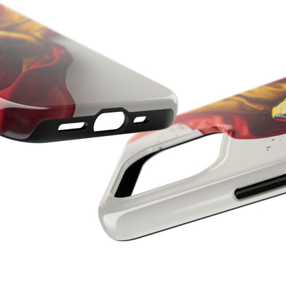 Spanish Flag Soccer Tough Phone Case — Football Fan Protective Cover