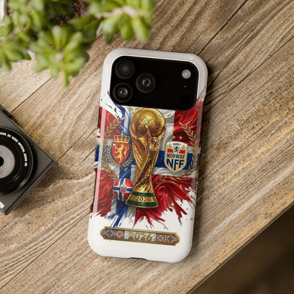 Norway 2026 Soccer Football Protective Phone Case Impact-Resistant