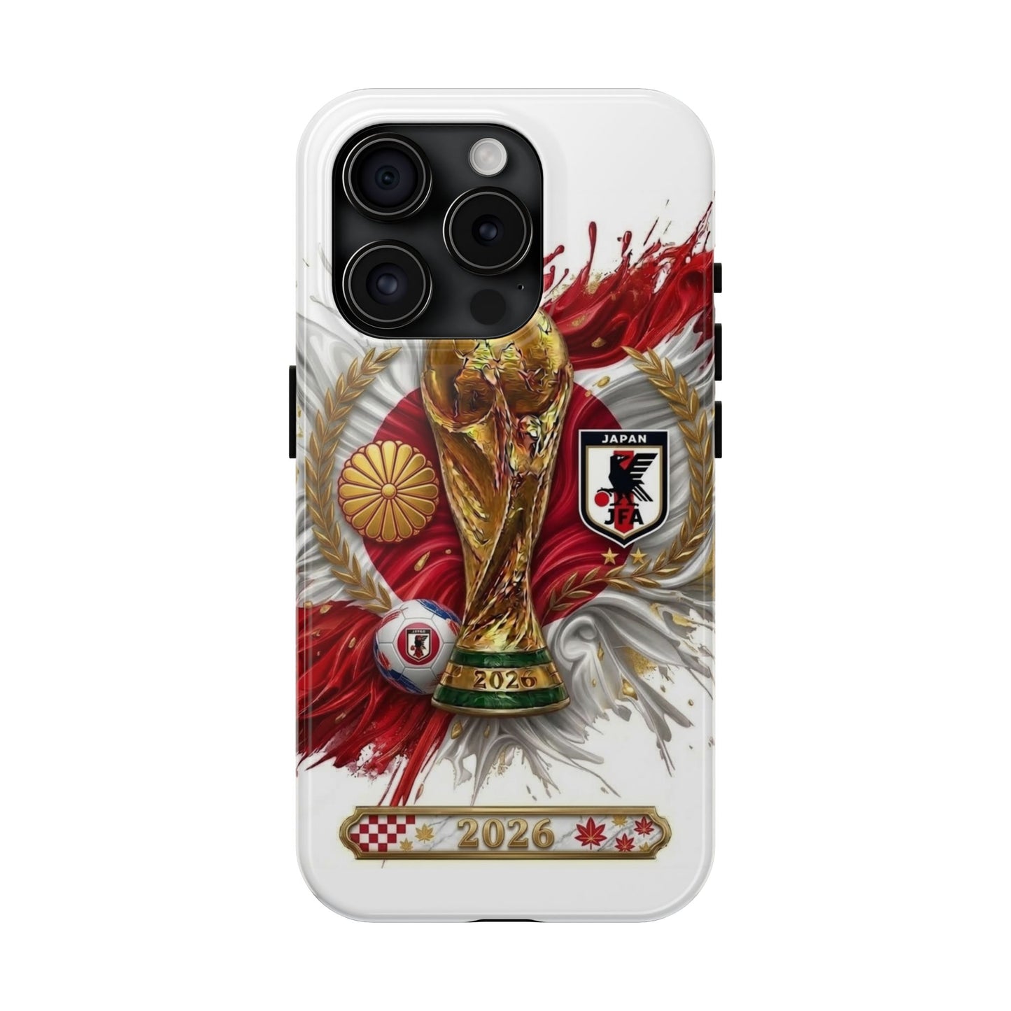 2026 Japan Soccer Fan Protective Phone Case