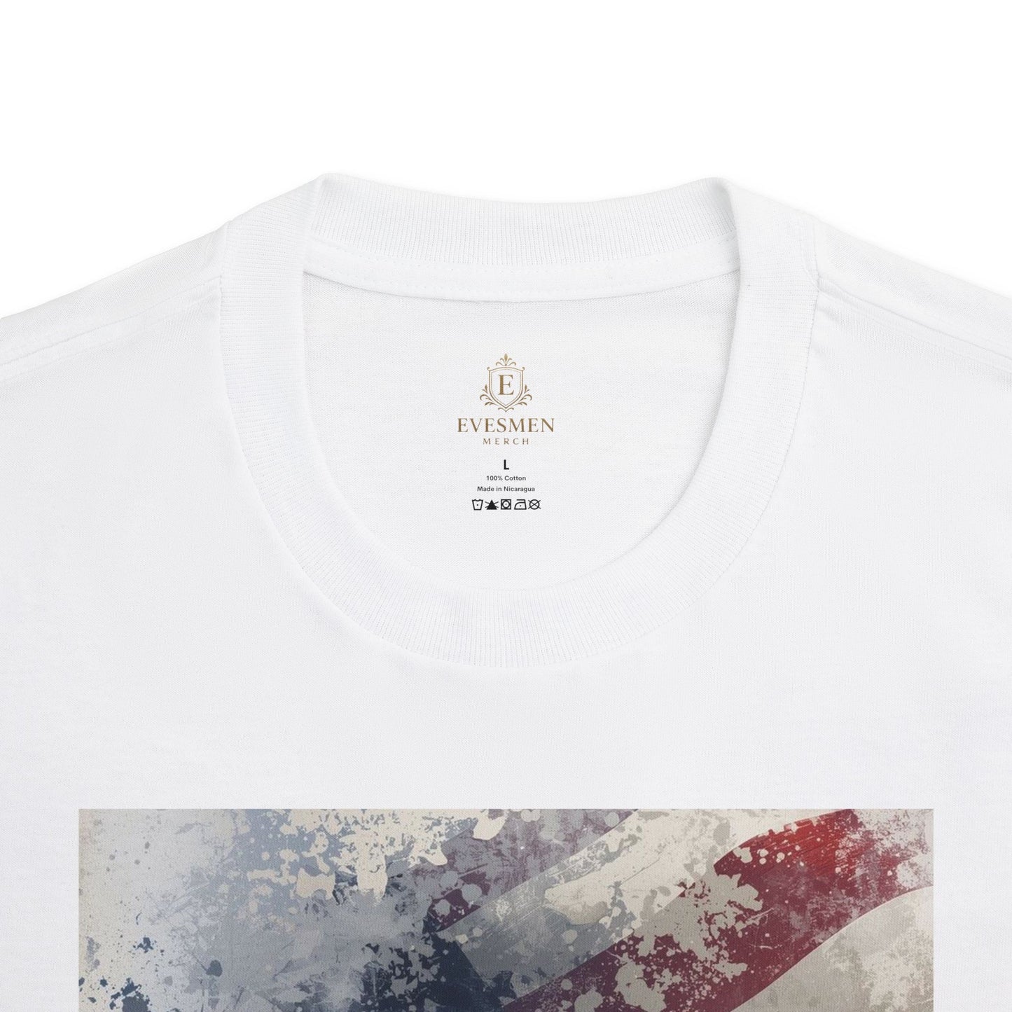 American Flag Vintage Tee Patriotic Classic T-Shirt