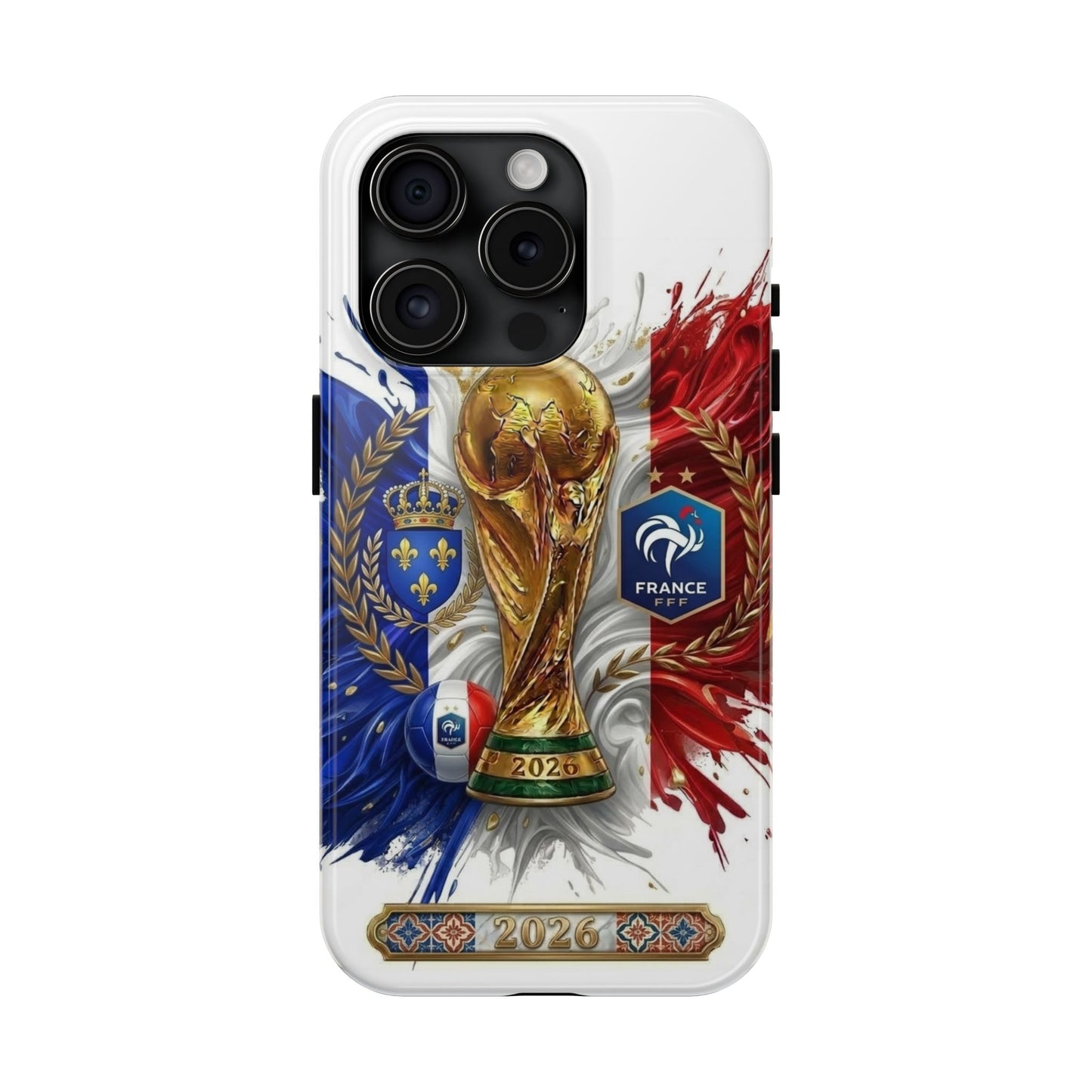 France French Flag Soccer 2026 Tough Protective Phone Case