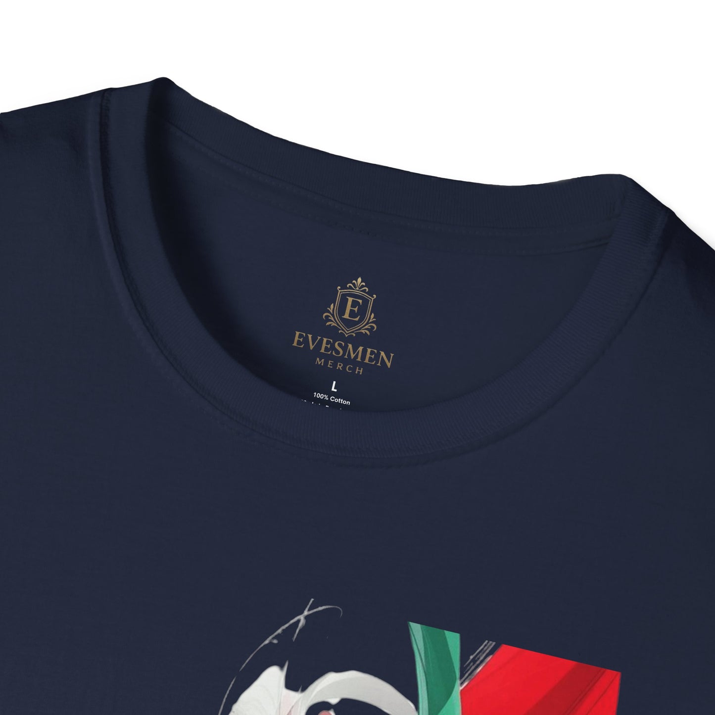 Mexico Football Spirit T-shirt Abstract Flag & Soccer Ball Art Tee