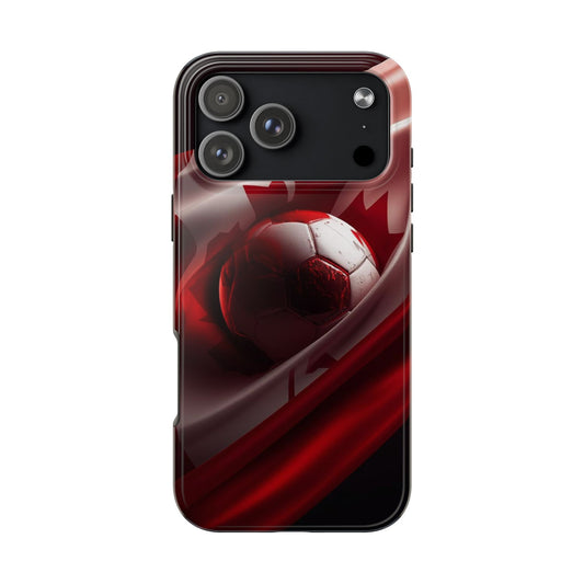 Canadian Soccer Red Maple Phone Protective Case