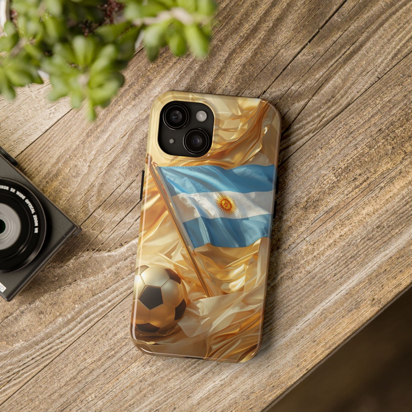 Argentina Soccer Flag Football Nation Phone Protective Case