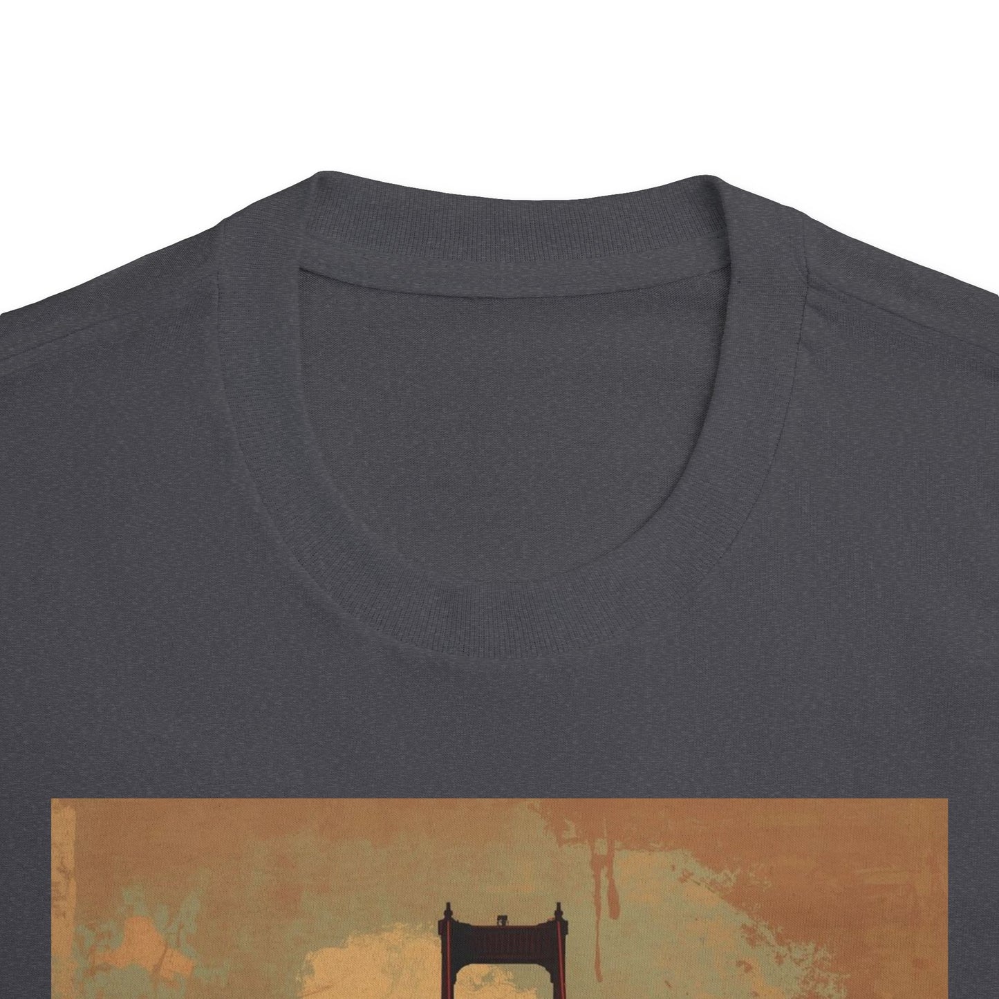 Golden Gate Bridge Art Print T-Shirt Vintage-Styled Classic Tee