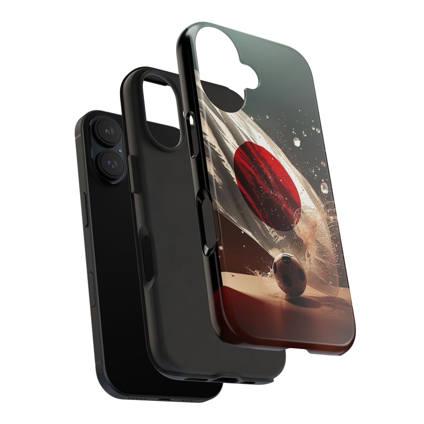 Japan Soccer Flag Tough Phone Protective Case