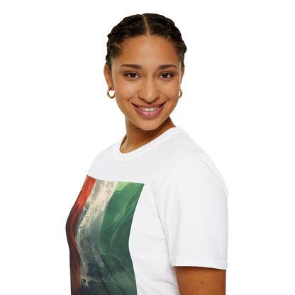 Ivory Coast Football Mountain Graphic T-Shirt Côte d’Ivoire Soccer Tee