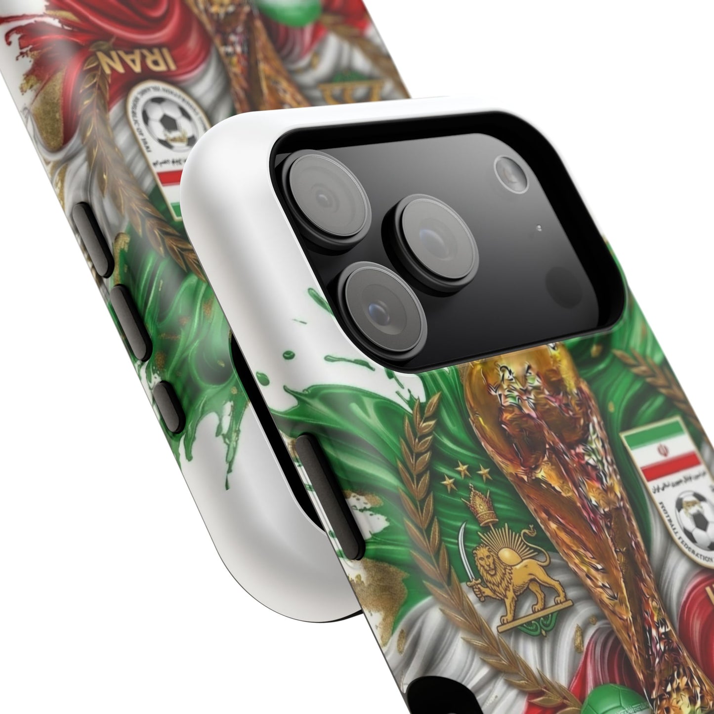 Iran 2026 Soccer Match Day Phone Case — Impact-Resistant Cover
