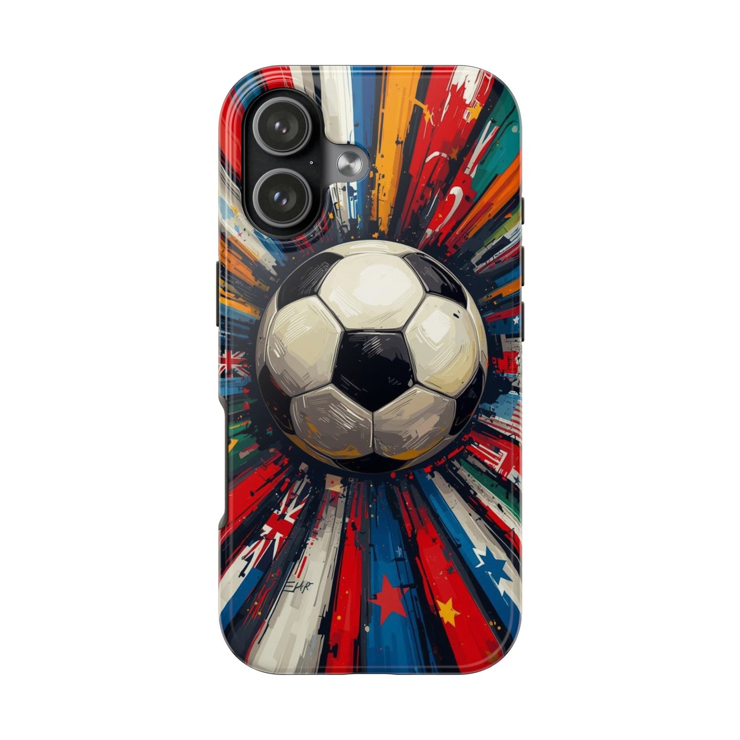 Soccer Explosion Match Day Tough Phone Protective Case