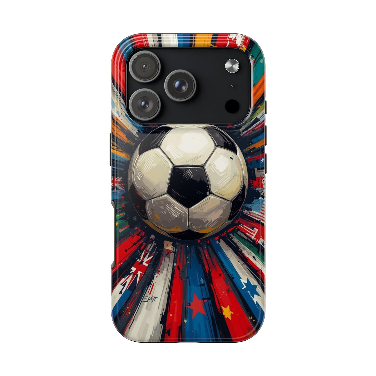 Soccer Explosion Match Day Tough Phone Protective Case