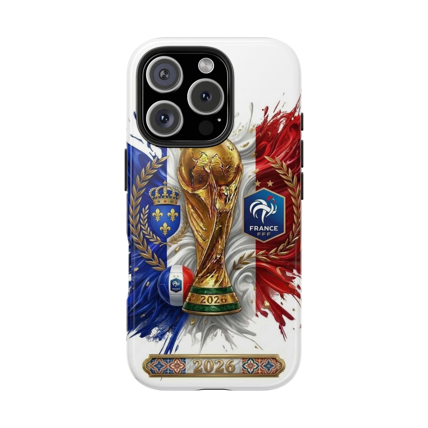 France French Flag Soccer 2026 Tough Protective Phone Case