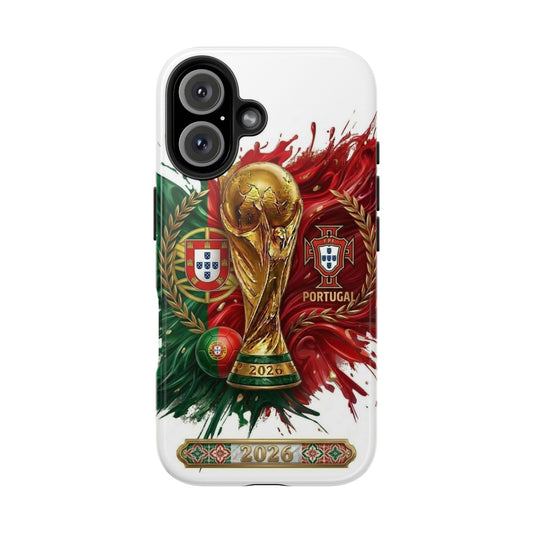 Portugal 2026 Soccer Tough Phone Case — Football Fan Protective Case