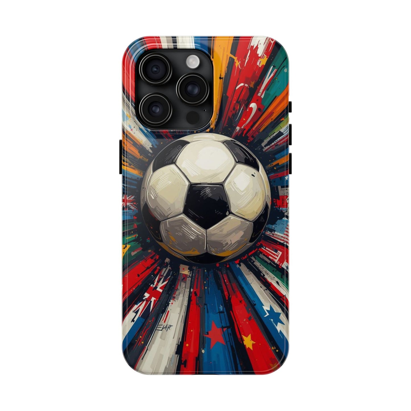 Soccer Explosion Match Day Tough Phone Protective Case