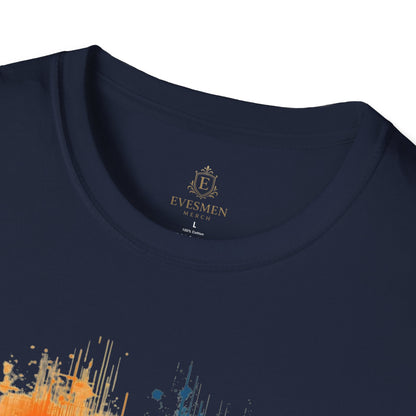 Australian Football Spirit Soccer Flag T-Shirt — Grunge Football Tee
