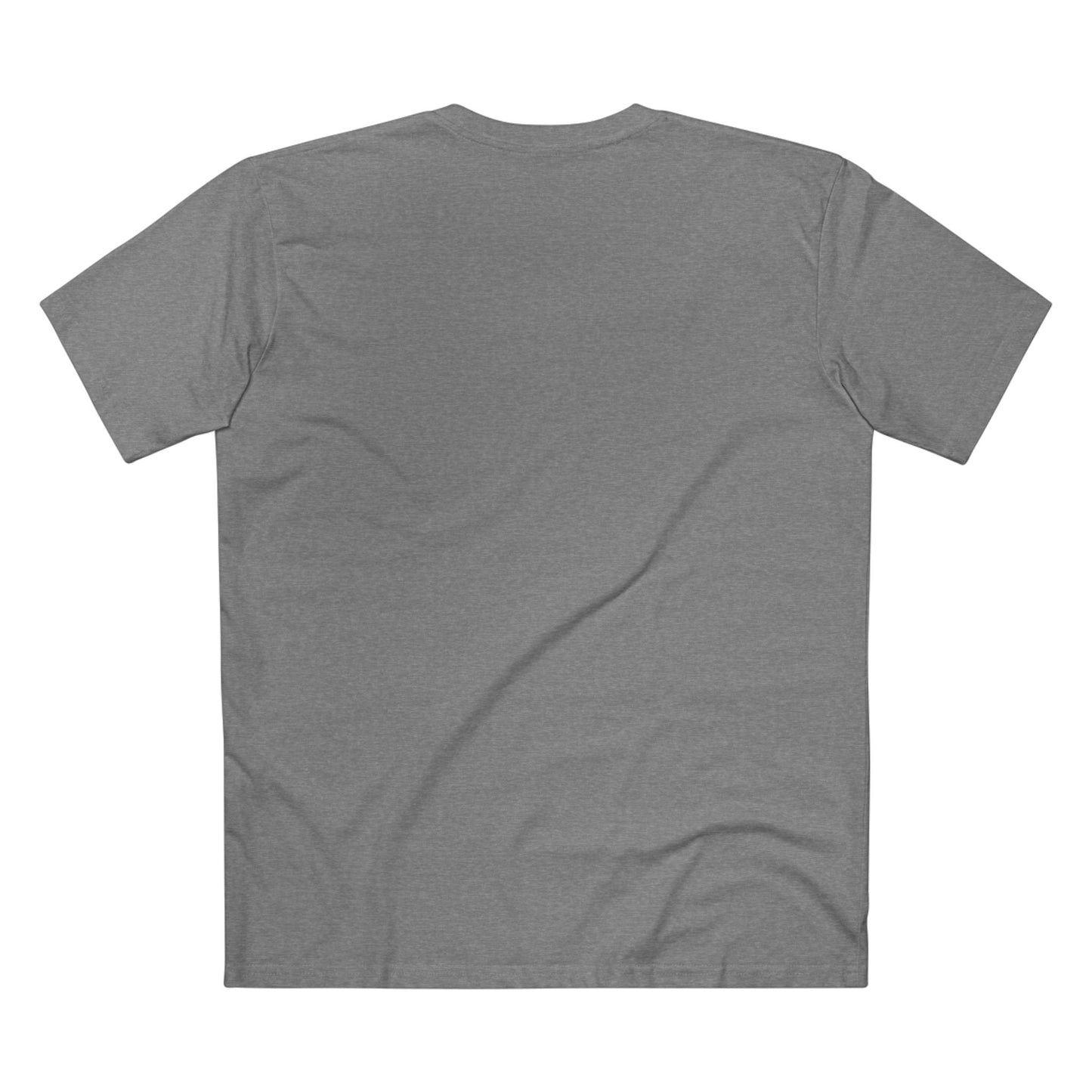 Gray t-shirt on a white background
