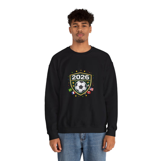 2026 Soccer Match Day Crest Crewneck Sweatshirt