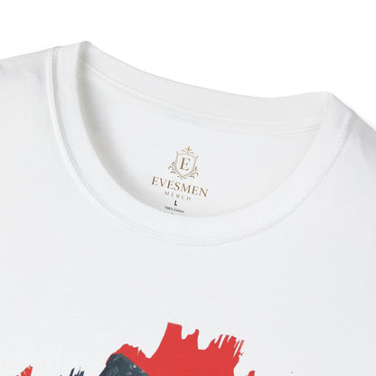 Norway Football Flag Mountain Graphic T-Shirt Majestic Nordic Soccer Streetwear
