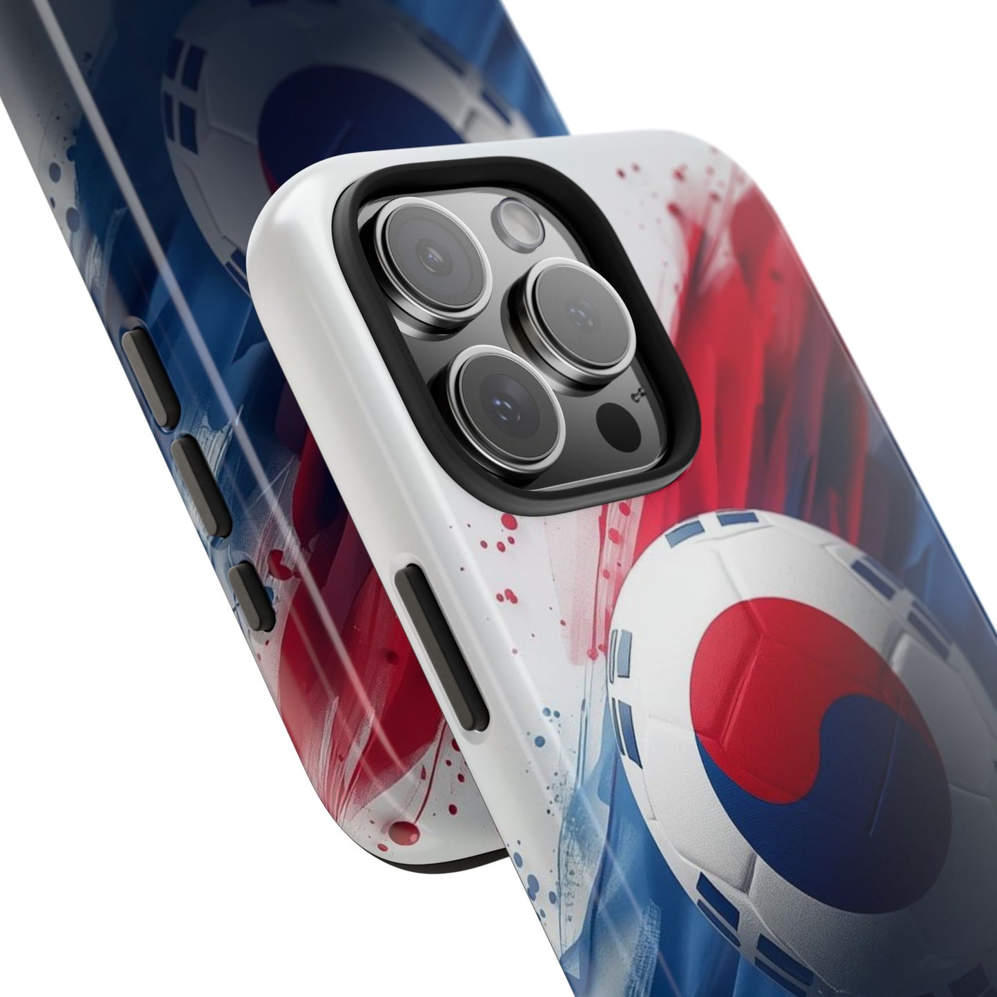 Korean Flag Taeguk Soccer Crest Phone Protective Case