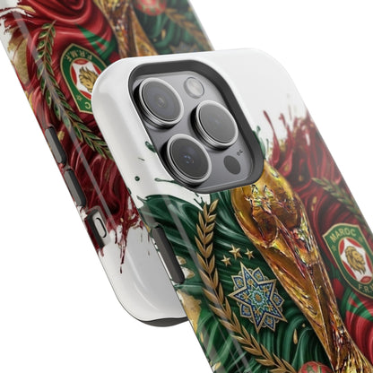Moroccan 2026 Soccer Football Phone Case Impact‑Resistant Cover