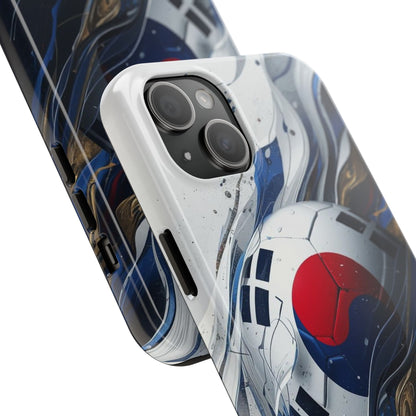 Korean Flag Soccer 2026 Tough Phone Protective Case