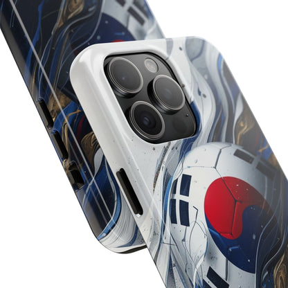Korean Flag Soccer 2026 Tough Phone Protective Case