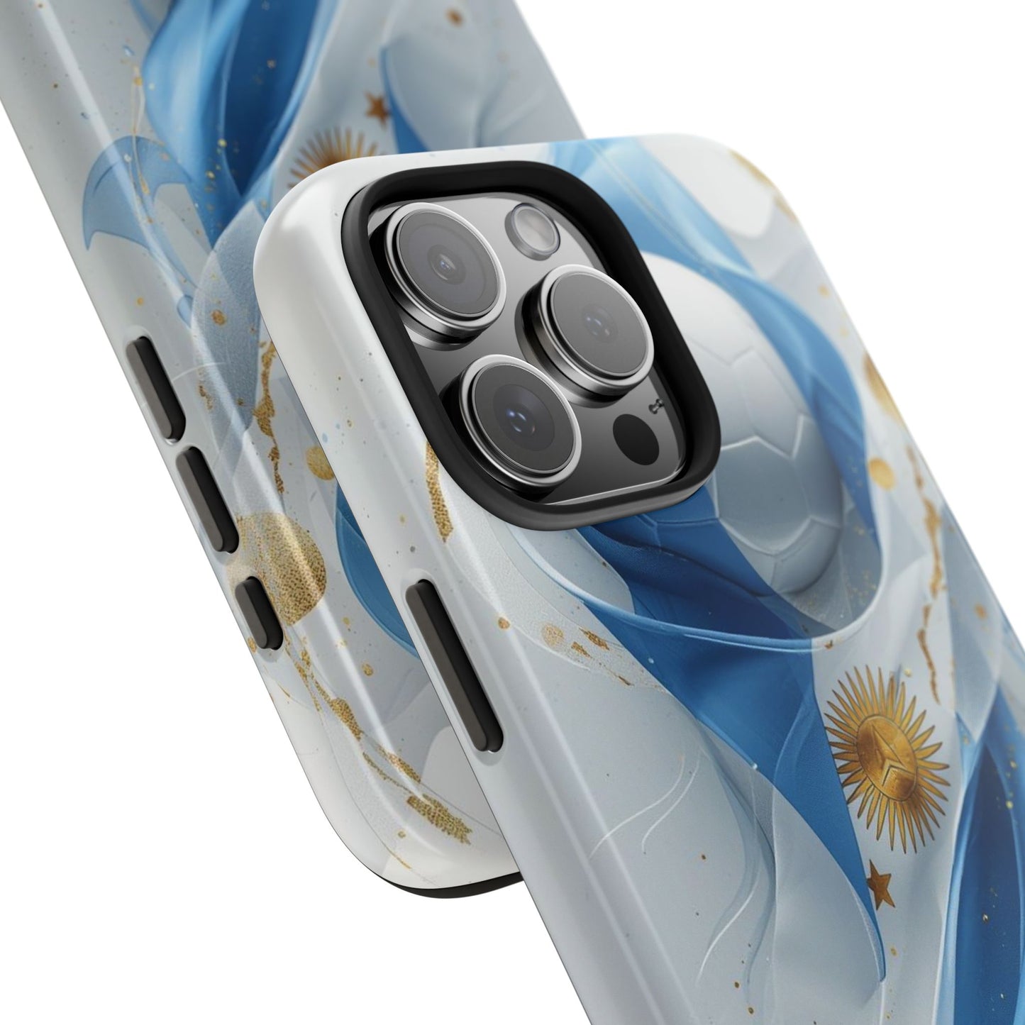 Argentina Soccer Flag Phone Case — Tough Protective Football Design