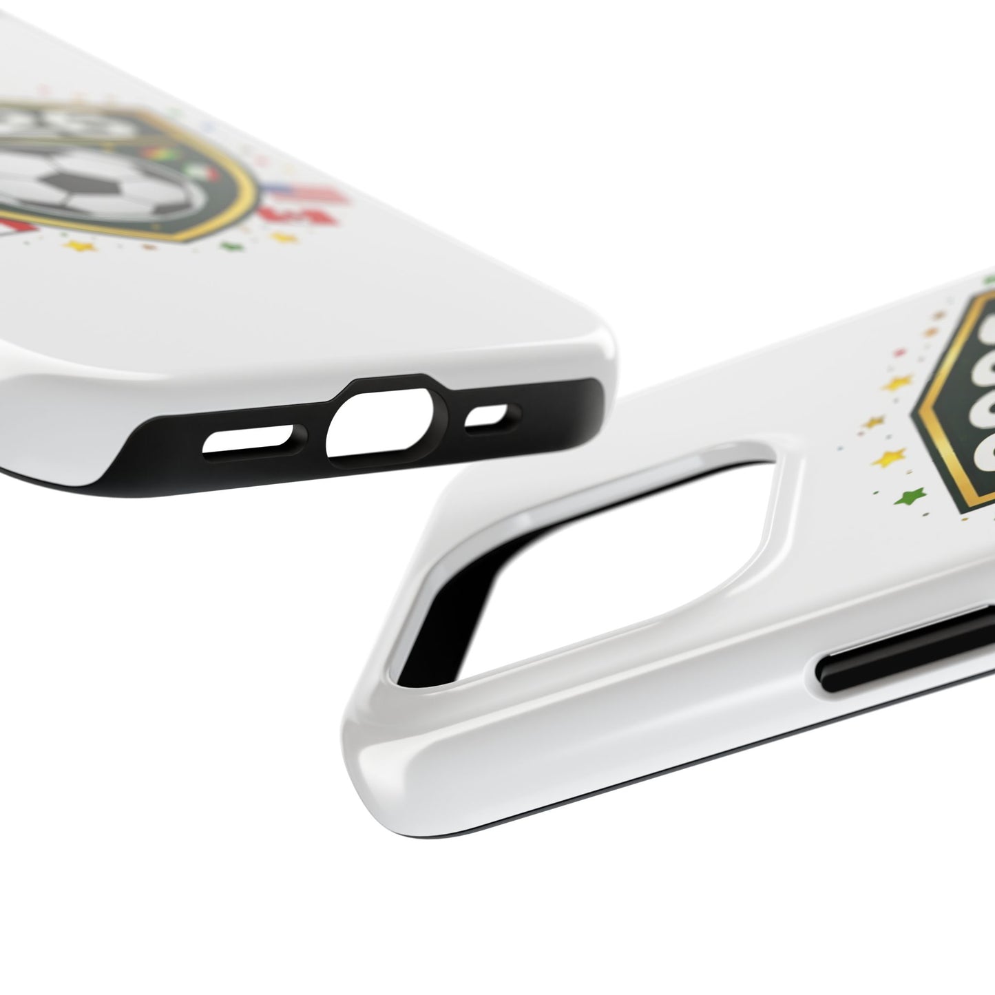 2026 Soccer Match Day Phone Protective Case Soccer Badge Design