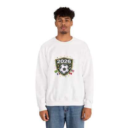 2026 Soccer Match Day Crest Crewneck Sweatshirt