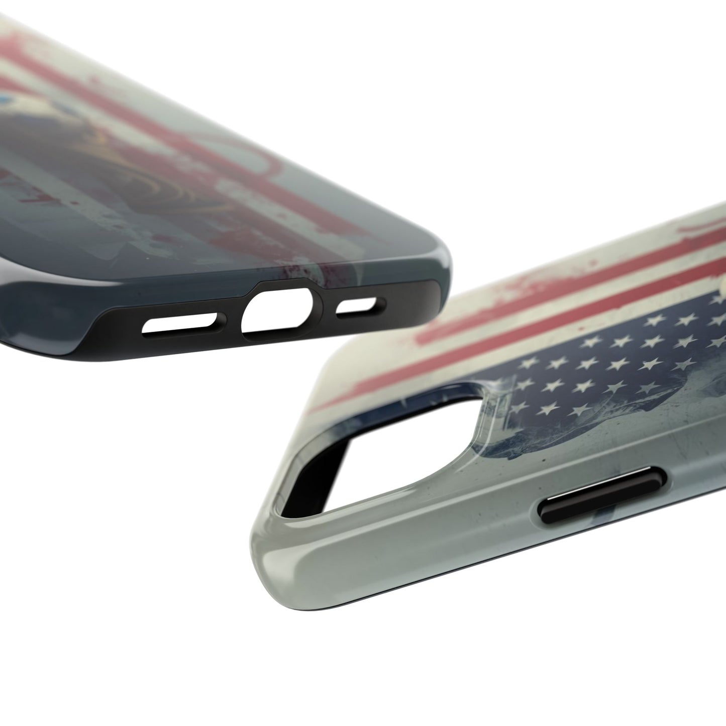 American Flag Soccer Ball Phone Protective Case Cover