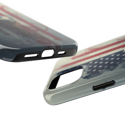 American Flag Soccer Ball Phone Protective Case Cover