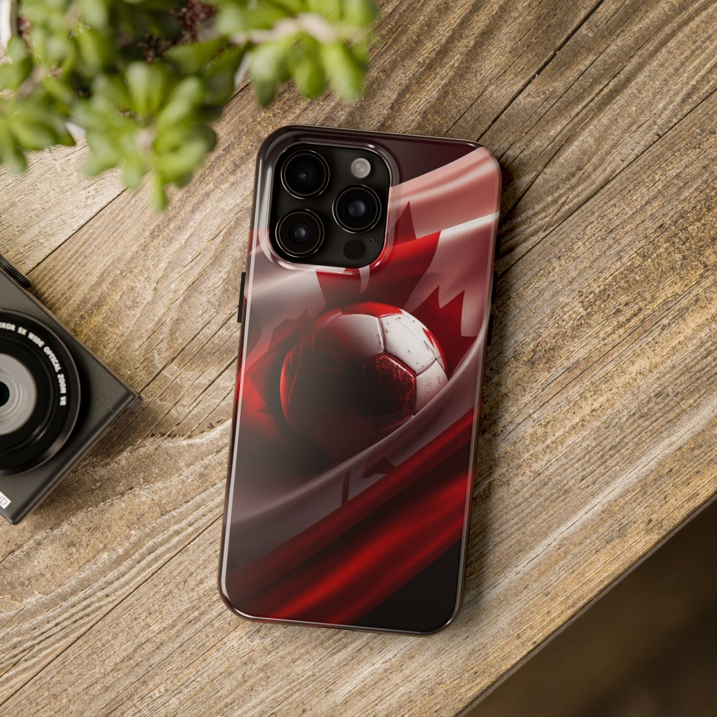 Canadian Soccer Red Maple Phone Protective Case